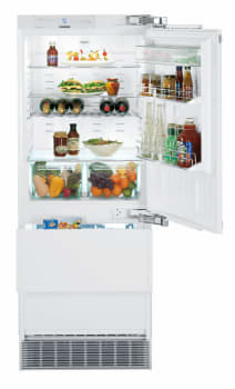 Liebherr Hc1550 30 Inch Built In Panel Ready Refrigerator With 2 Liebherr Hc1550 30 Inch Fully Integrated Refrigerator With Dual Freezer Drawers By