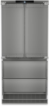 Liebherr HCB2092G - 36 Inch Built-In 4-Door French Door Refrigerator in Front View