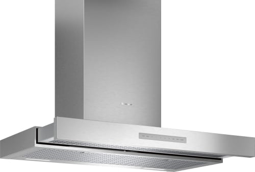 Thermador Masterpiece Series HDDB36WS - 36 Inch Wall Mount Smart Range Hood With 4-Speed/600 CFM Blower in Angled View