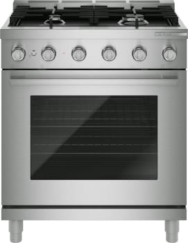 Bosch 500 Series HDS5057U - 500 Series Dual Fuel Freestanding Range 30-inch Stainless Steel