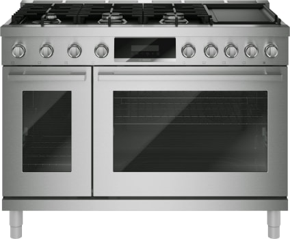 Bosch 800 Series HDS8857UC - 800 Series Dual Fuel Freestanding Range 48-inch Stainless Steel