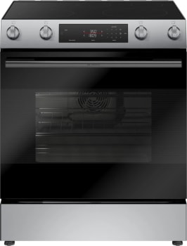 Bosch 100 Series HEF1050MU - 30 Inch Slide-In Electric Range in Front View