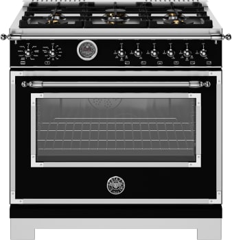Bertazzoni Heritage Series HER366BCFEPNETLP - 36 Inch Freestanding Dual Fuel Range