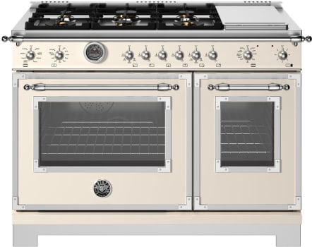 Bertazzoni Heritage Series HER486BTFEPAVT - 48 Inch Freestanding Dual Fuel Range