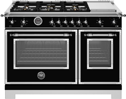 Bertazzoni Heritage Series HER486BTFGMNET - 48 Inch Freestanding Gas Range