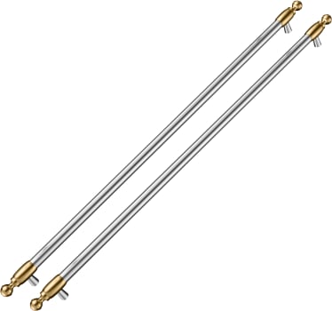 Bertazzoni Heritage Series HERHK36PIXG - Handle Kit for 36 Built-In Refrigerators - Heritage Series with Gold Accents