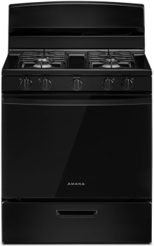 Amana AGR4203MNB - 30 Inch Freestanding Gas Range