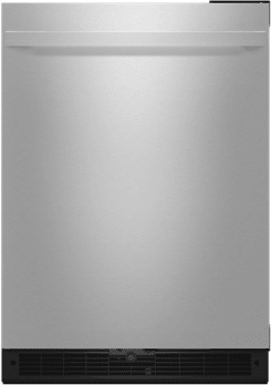 Jennair Jurfr242hm 24 Inch Undercounter Built In Refrigerator With 5 Cu Ft Capacity Obsidian Interior Emotive Controls Led Lighting Smooth Close Door Door Alarm Temperature Alarm Sabbath Mode And Energy Star Certified Right