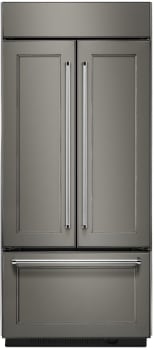KitchenAid KBFN536SPA 36 Inch Built-In French Door Bottom Mount