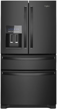 Whirlpool WRMF3636RB - 36 Inch Freestanding 4-Door French Door Refrigerator
