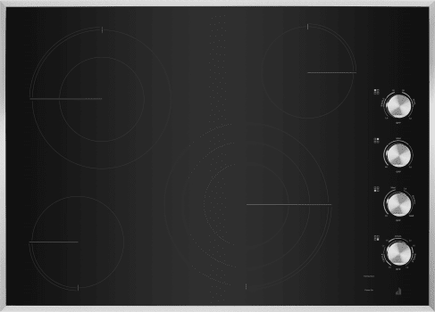 Jennair Jec3430hs 30 Electric Radiant Cooktop With Oblivion Glass