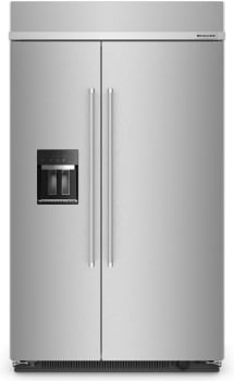 KitchenAid KBSD708MPS - 48 Inch Built-In Side-by-Side Refrigerator