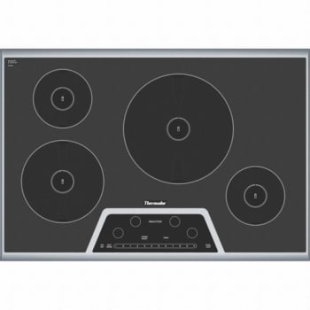 Thermador Cit304gb 30 Inch Induction Cooktop With 4 Heating Zones Thermador Masterpiece Series Cit304gb Stainless Steel Frame