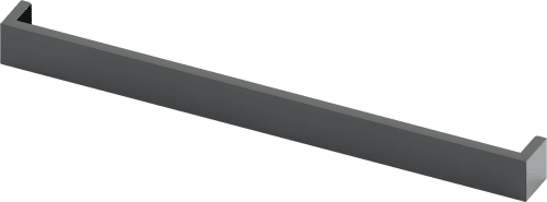 Bosch HEZ8ZZ30UC - 3" Rear Vent Trim Extension 30" Industrial Style Black Stainless Steel Range