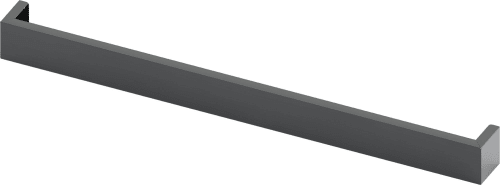 Bosch HEZ8ZZ36UC - 3" Rear Vent Trim Extension 36" Industrial Style Black Stainless Steel Range