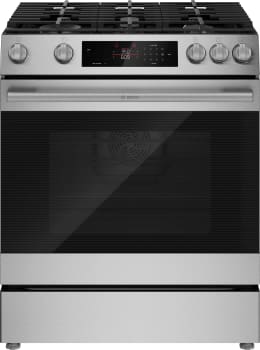 Bosch 300 Series HGF3050MUC - 300 Series Gas Slide-in Range Stainless Steel