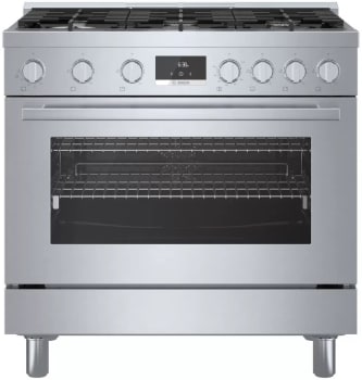 Bosch 800 Series HGS8655UC - 800 Series Gas Freestanding Range 36'' Stainless Steel