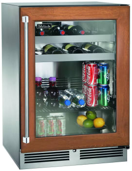 Perlick Signature Series HH24BM44R - 24 Inch Built-In Undercounter Single Zone Beverage Center in Front View