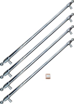 Bertazzoni HK36HERFDX - Handle Kit for 36 French Door Refrigerator