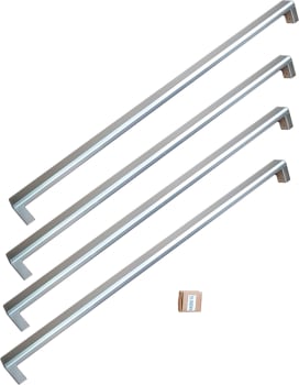 Bertazzoni HK36PROFDX Handle Kit for French Door Refrigerator