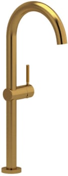 Rohl RIU™ RL01KNBG - Riu™ Single Handle Tall Lavatory Faucet in Brushed Gold