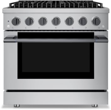 Hauslane PRD36BS - 36 Inch Freestanding Gas Range