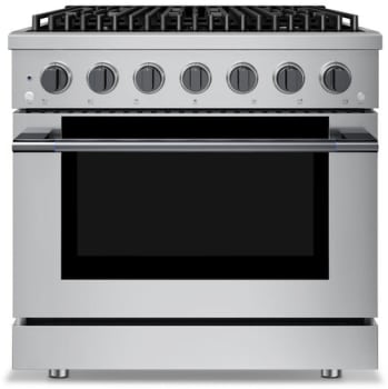 Hauslane PRG36BS - 36 Inch Freestanding Gas Range