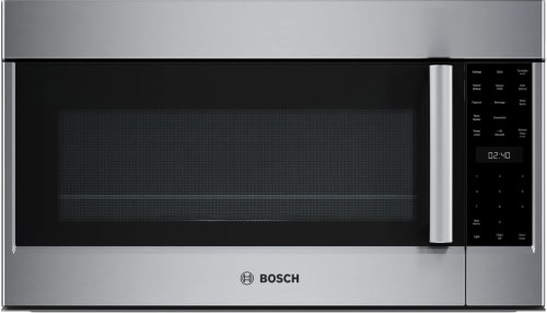 Bosch Benchmark Series HMVP054U - 30 Inch Built-In Over-the-Range Convection Microwave in Front View