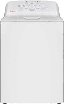 Hotpoint HTW265ASWWW - Hotpoint® 4.0 cu. ft. Capacity Washer with Stainless Steel Basket, Cold Plus and Water Level Control