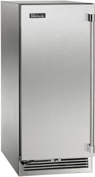 Perlick Signature Marine HP15BM41LL - 15 Inch Built-In Under Counter Beverage Center in Front View
