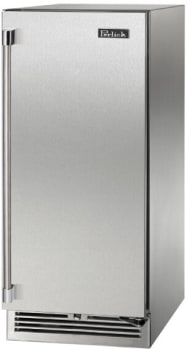 Perlick Signature Marine HP15RM41RL - 15 Inch Built-In Undercounter Refrigerator in Front View
