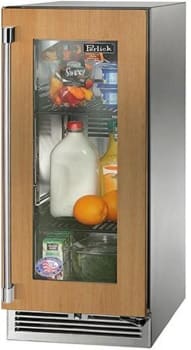Perlick Signature Marine HP15RM44R - 15 Inch Built-In Undercounter Refrigerator in Front View