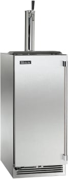 Perlick Signature Marine HP15TM41LL1 - 15 Inch Built-In Beer Dispenser in Front View