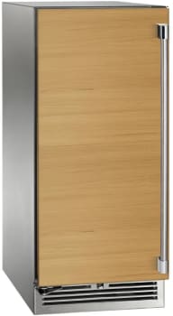 Perlick Signature Marine HP15WM42LL - 15 Inch Under Counter Single Zone Wine Cooler in Front View