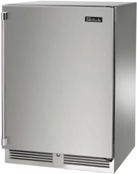 Perlick Signature Marine HP24DM41RL - 24 Inch Undercounter Dual-Zone Wine Cooler in Front View