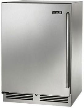 Perlick Hp24fs32l 24 Inch Built In Undercounter Freezer With 5 2 Cu Ft Capacity Digital Temperature Controls Optional Lock And Optional Stacking Kit Panel Ready