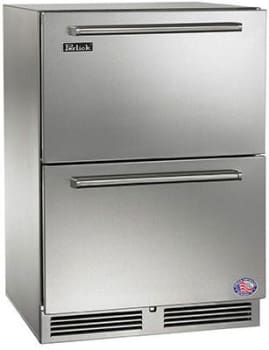Perlick Signature Series HP24RS45 - 24" Signature Series Refrigerator Drawers