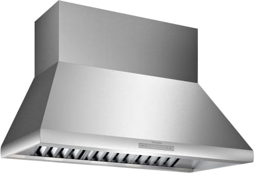 Thermador Professional Series HPCN48WS - 48 Inch Wall Mount Range Hood with 4-Speed in Front View
