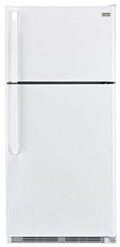Haier HRT18RCWW 29 Inch Top-Freezer Refrigerator with 18.1 cu. ft