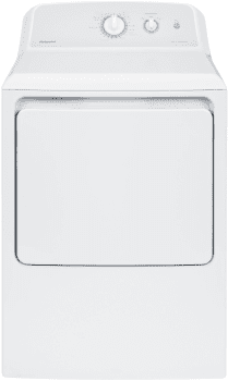 Hotpoint HTX24EASKWS - 27 Inch Electric Dryer with 6.2 cu. ft. Capacity