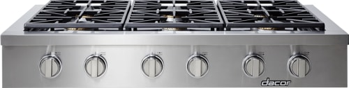 Dacor HRTP486SNG 48 Inch Range Top with 6 Sealed Burners
