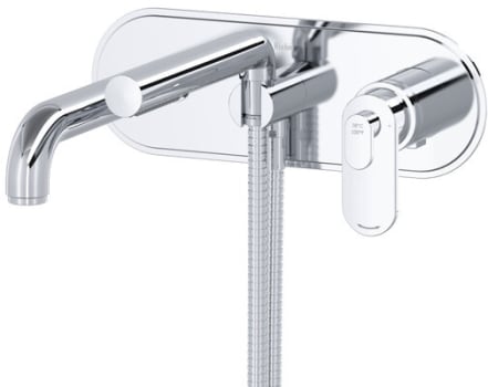 Rohl Arca™ TAA21C - Arca™ Wall Mount Thermostatic/Pressure Balance Tub Filler Trim in Chrome