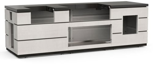 Fire Magic ID790WAD115BA - Contemporary Pre-Fab Complete Outdoor Kitchen Island with Grill