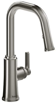 Rohl Trattoria TTSQ101SS - Trattoria Single-Handle Pull-Down Kitchen Faucet with 1.5 GPM Flow Rate in Stainless Steel