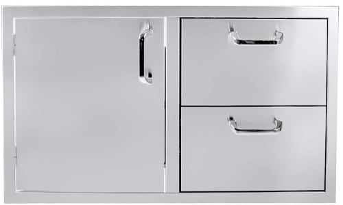 HEAT Grills HTX40DRDWR - Front View
