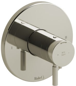 Rohl RIU™ TRUTM44PN - Riu™ Single Lever Handle Thermostatic & Pressure Balance Trim with 2 Functions (No Share) in Polished Nickel