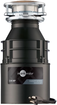 InSinkErator Badger Series BADGER5XPWC - Continuous Feed Food Waste Disposer with Dura-Drive® 3/4 HP Heavy Duty Motor