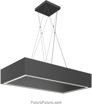 Futuro Futuro Balance Series IS36BALANCECHR - 36″ Balance Charcoal Island Range Hood