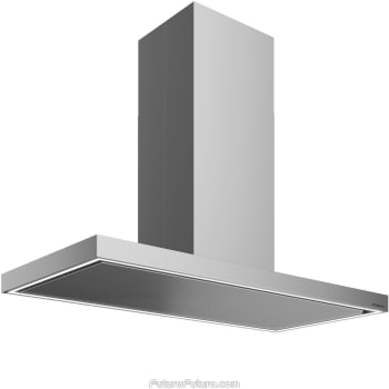 Futuro Futuro IS48TUROINOX - 48″ Turo Inox Island Range Hood in Angled View