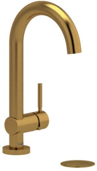 Rohl RIU™ RU01BG - Riu™ Single Handle Lavatory Faucet in Brushed Gold
